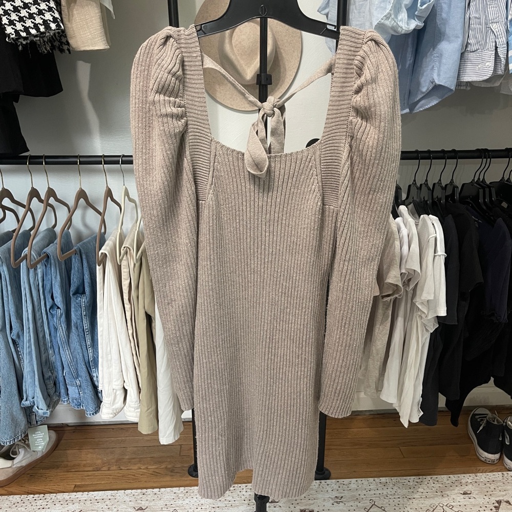 Promesa puff should sweater dress